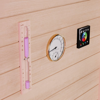 Dewello Finnische Sauna TOFINO 120cm x 140cm bei TroniTechnik