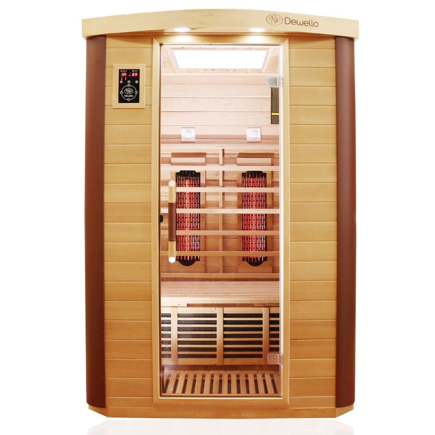 Dewello Infrarotkabine TORONTO 127x106 bei TroniTechnik