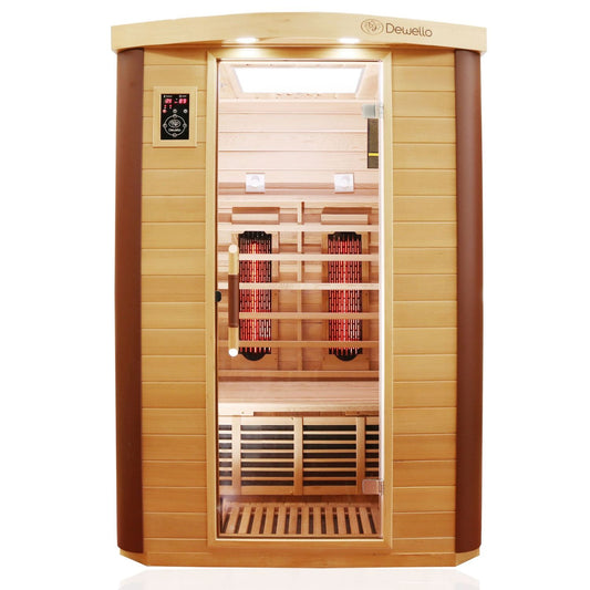 Dewello Infrarotkabine TORONTO 127x106 bei TroniTechnik