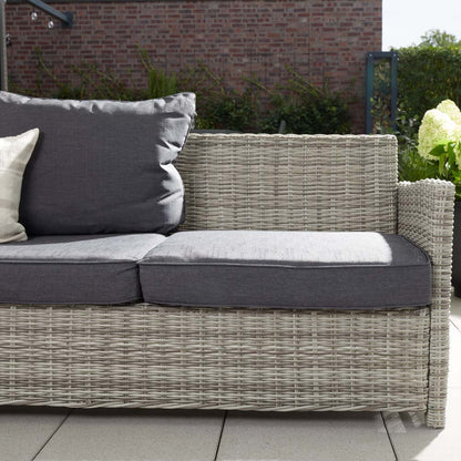 Home Deluxe Rattan Sitzgruppe BAHIA - mit Abdeckung