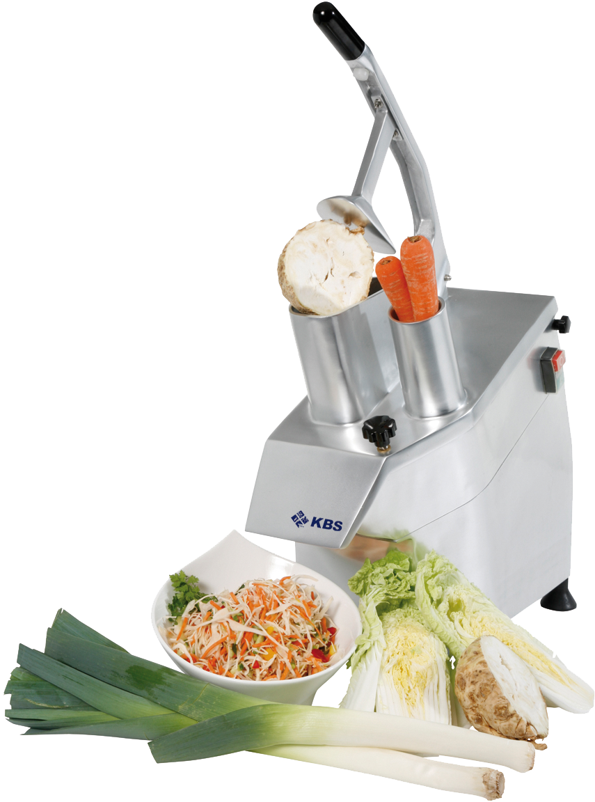KBS Gastrotechnik Gemüseschneider Basic inkl. 5 Messer, Tischgerät