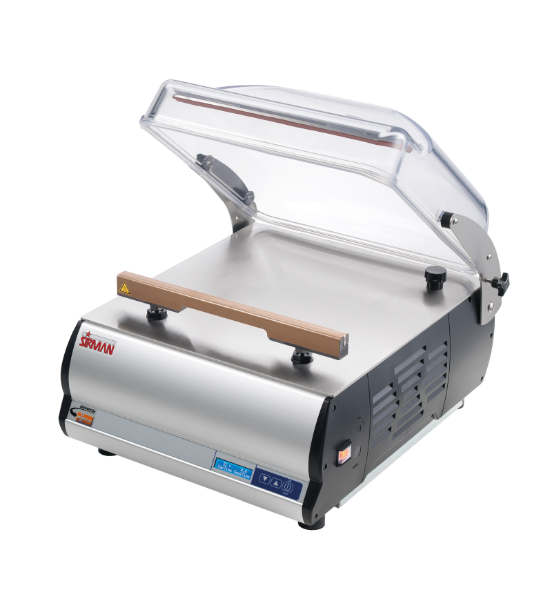 KBS Gastrotechnik Vakuum-Verpackungsmaschine 410 mm Schweißleiste Auto Lift