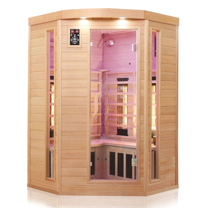Dewello Infrarotkabine LAKEFIELD 3 120x120 Dual-Therm bei TroniTechnik