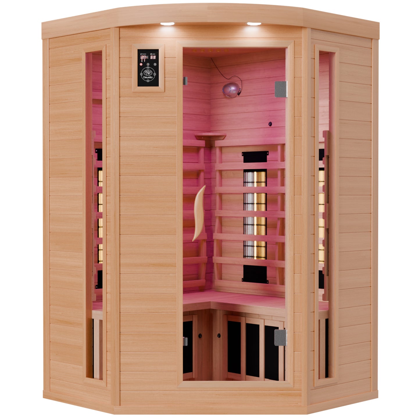 Dewello Infrarotkabine LAKEFIELD 3 120x120 Dual-Therm bei TroniTechnik