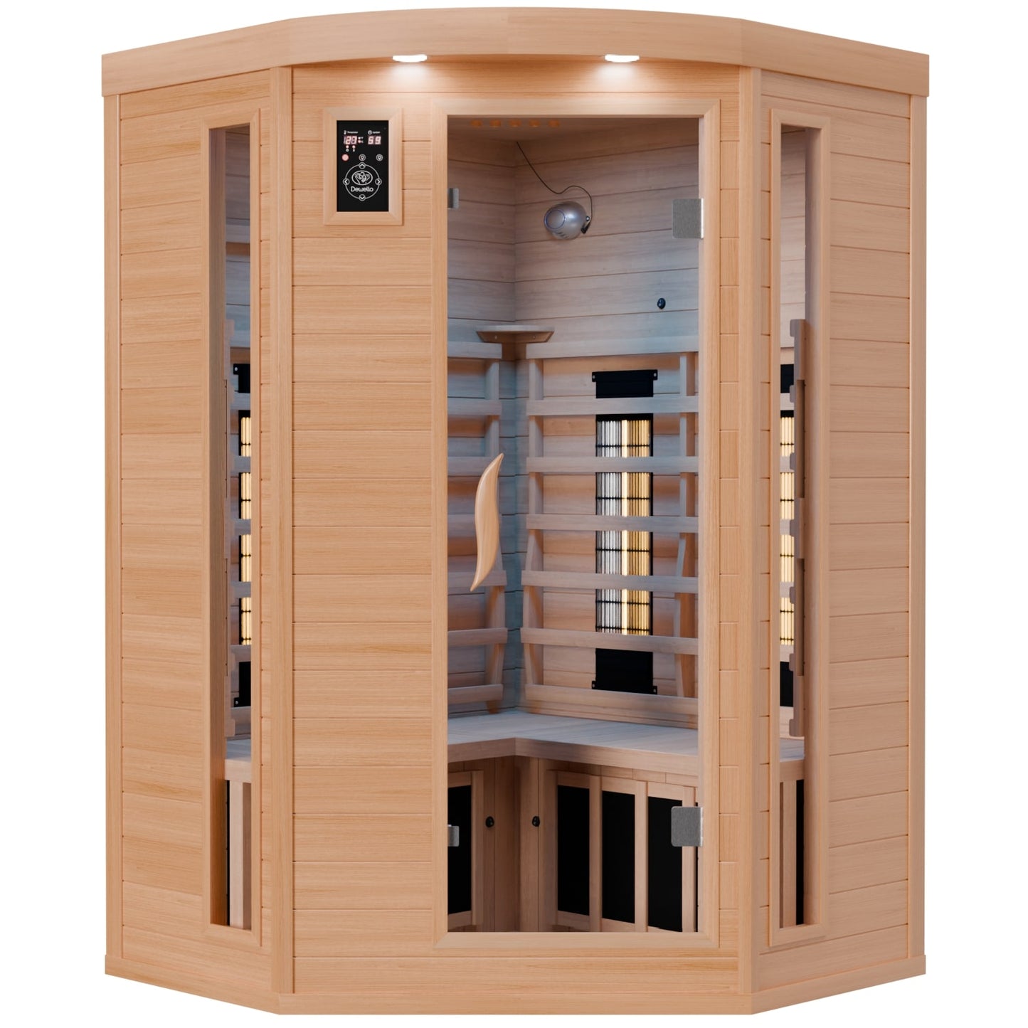 Dewello Infrarotkabine LAKEFIELD 3 120x120 Dual-Therm bei TroniTechnik