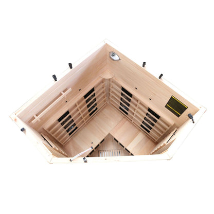 Dewello Infrarotkabine LAKEFIELD 3 120x120 Dual-Therm bei TroniTechnik