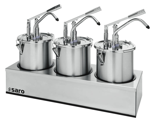 SARO Saucenspender Modell PD-003 3 x 5 ltr