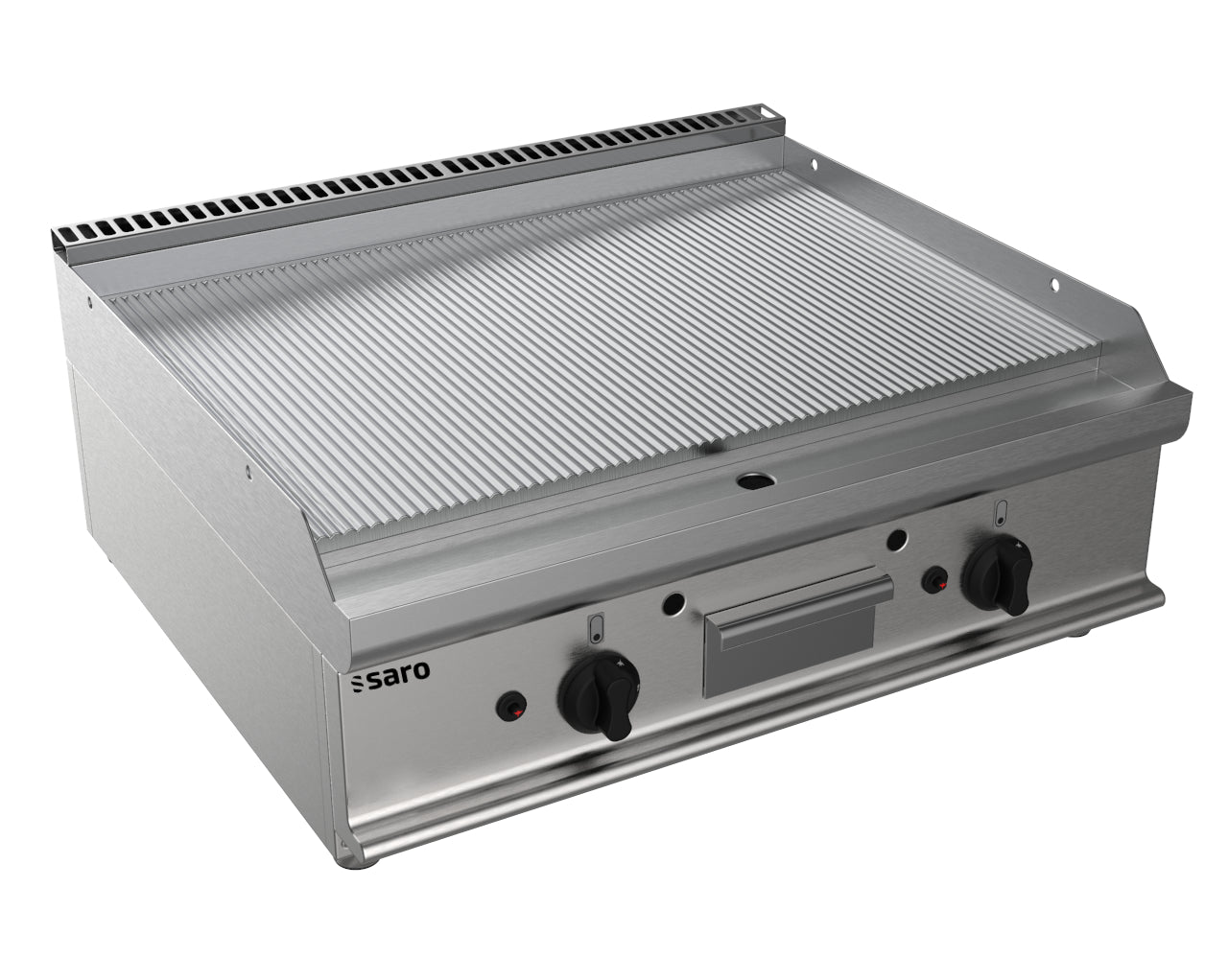 SARO Gas-Griddleplatte Tischmodell E7/KTG2BBR