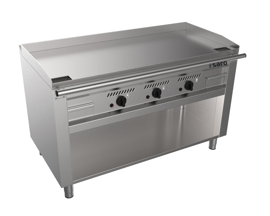 SARO Gas-Teppanyakigrill, offener Unterbau, TEB3/140 G