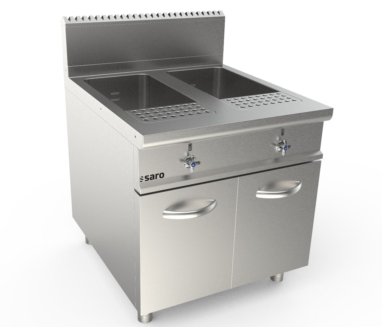 SARO Gasnudelkocher 2 x 40 Liter, Modell LQ/CPG2V80