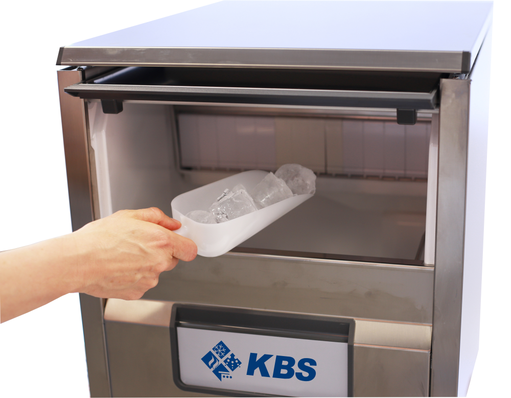 KBS Gastrotechnik Vollkegel-Eiswürfelbereiter Solid 219 L