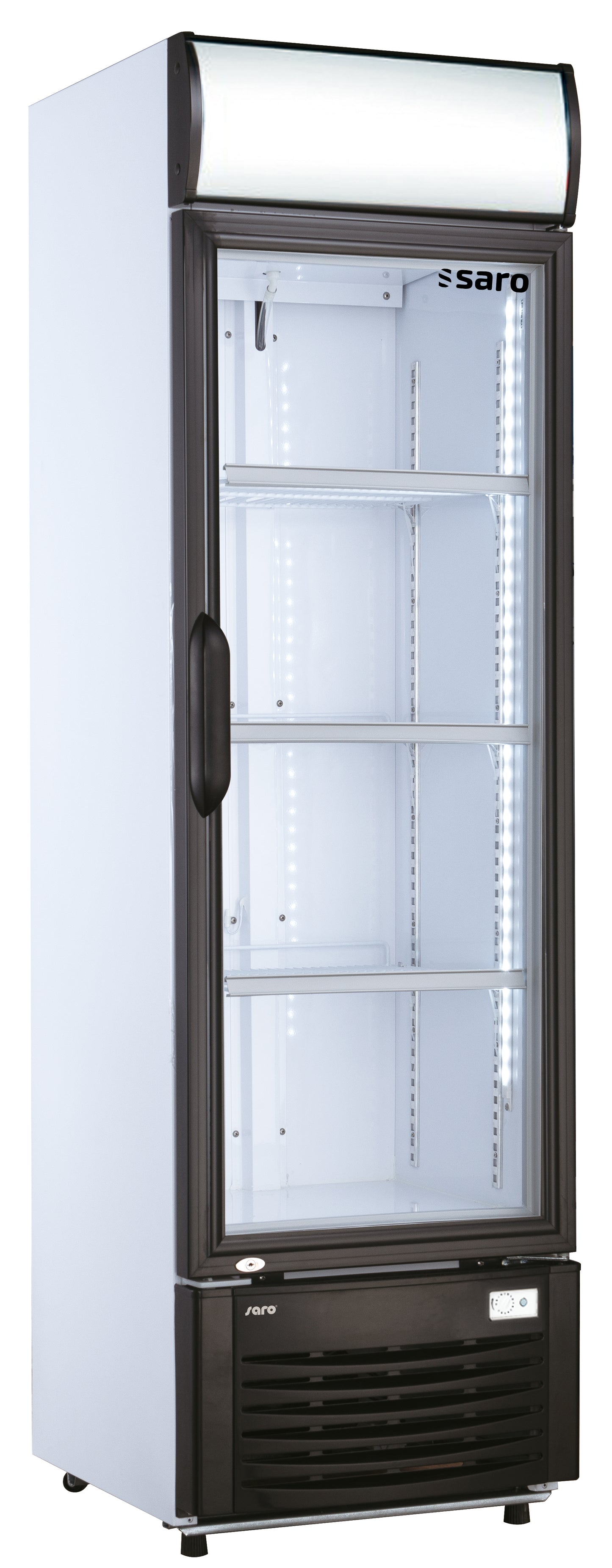 SARO Getränkekühlschrank, Werbetafel, Modell GTK 282 M