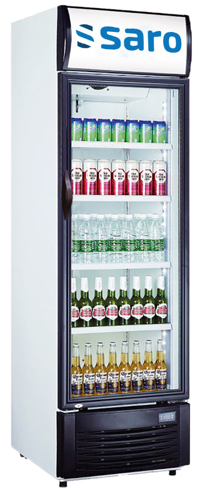 SARO Getränkekühlschrank, Werbetafel, Modell GTK 382