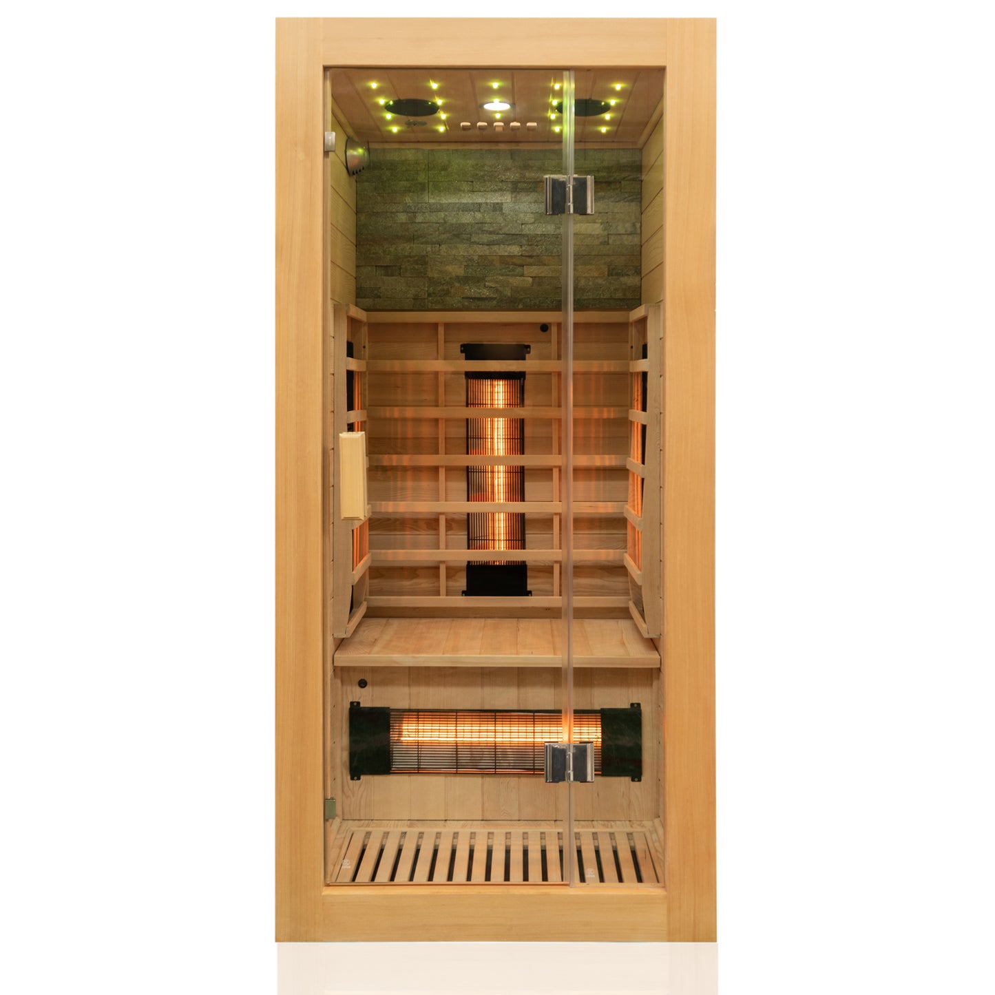 Dewello Infrarotkabine MILTON VOLLSPEKTRUM 90x90 bei TroniTechnik