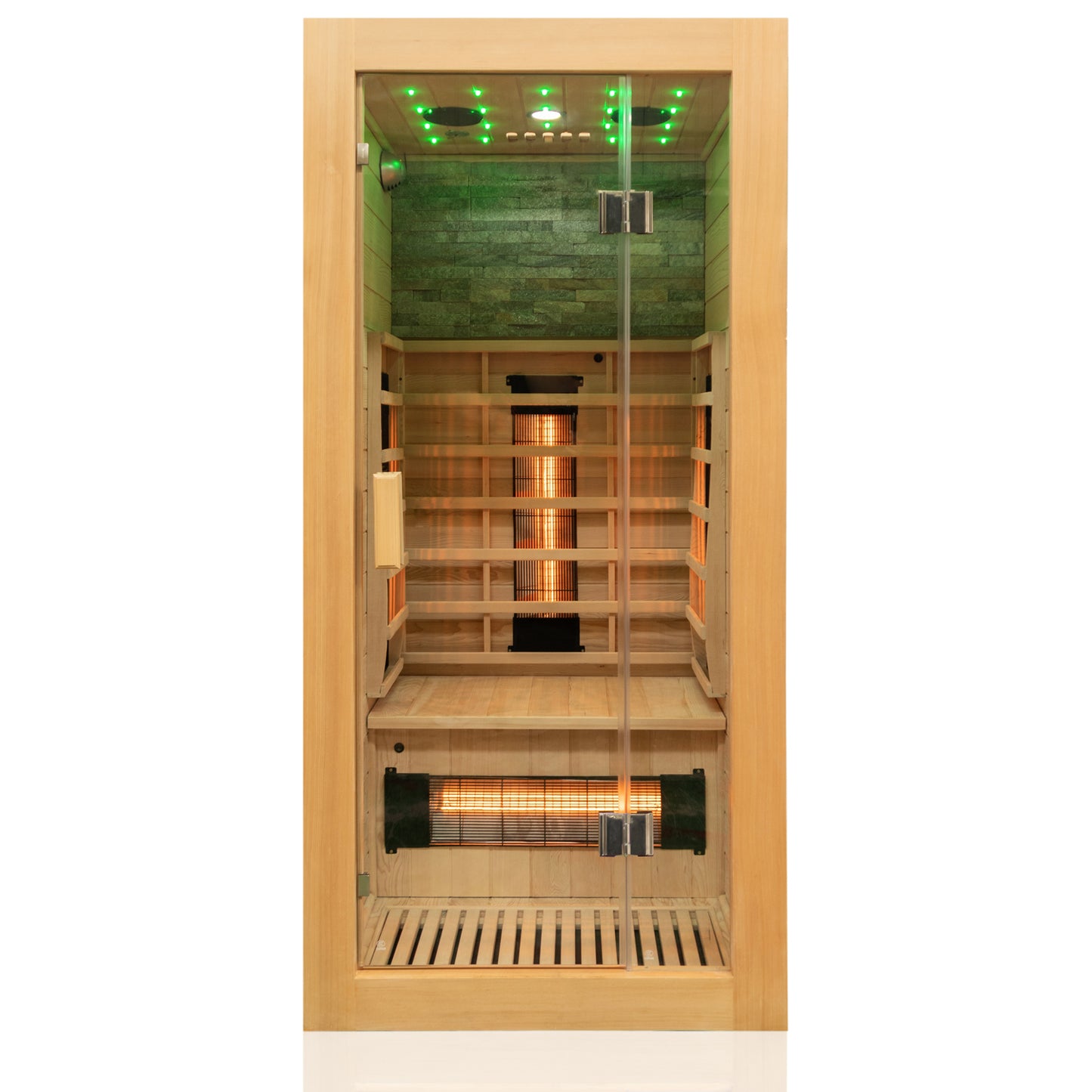 Dewello Infrarotkabine MILTON VOLLSPEKTRUM 90x90 bei TroniTechnik