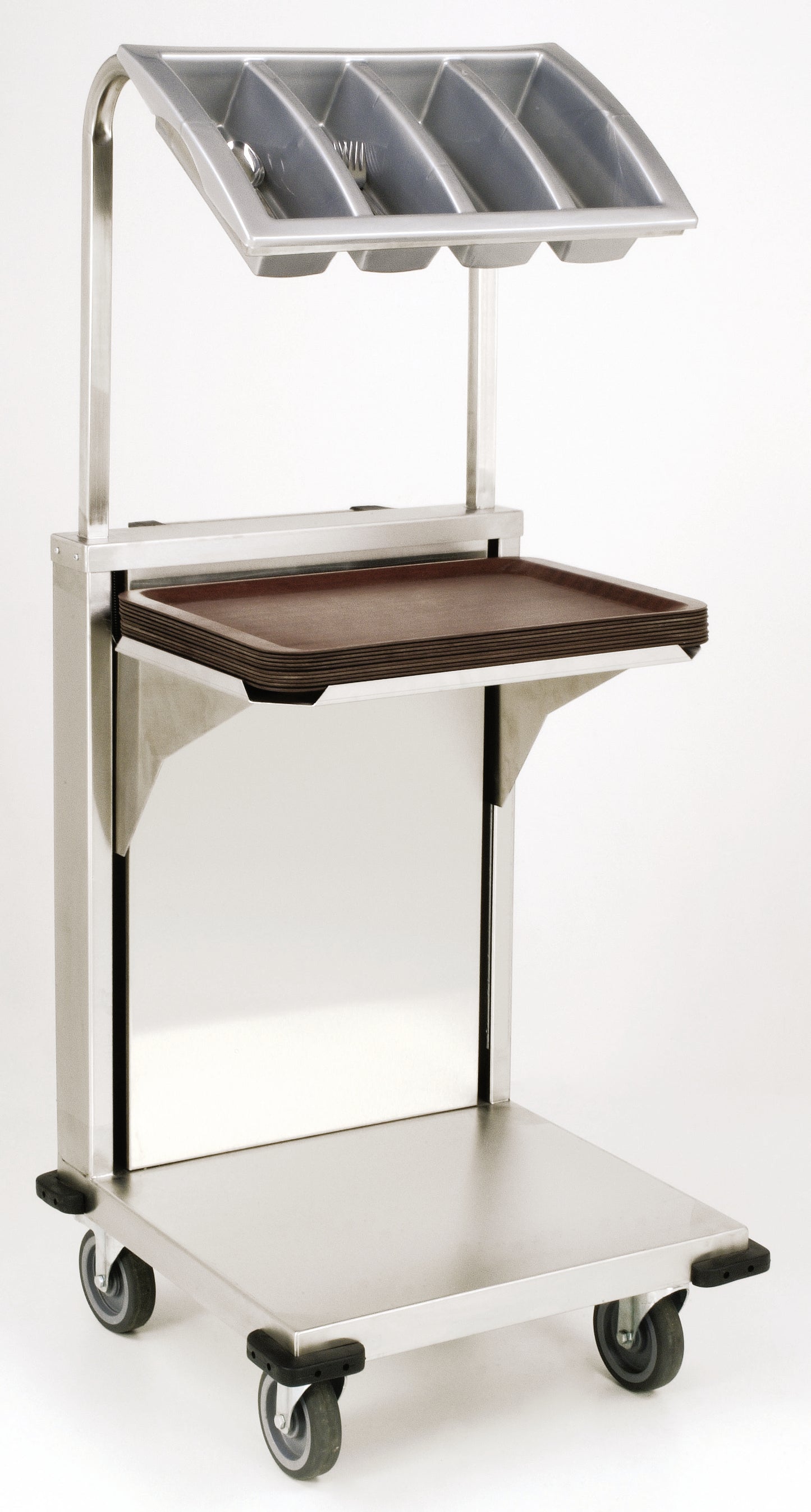 SARO Tablettspender 304er Edelstahl+Besteckkasten, TAB2
