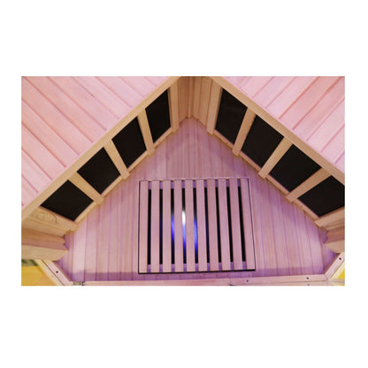 Dewello Infrarotkabine BRANDON 120x120 Dual-Therm bei TroniTechnik
