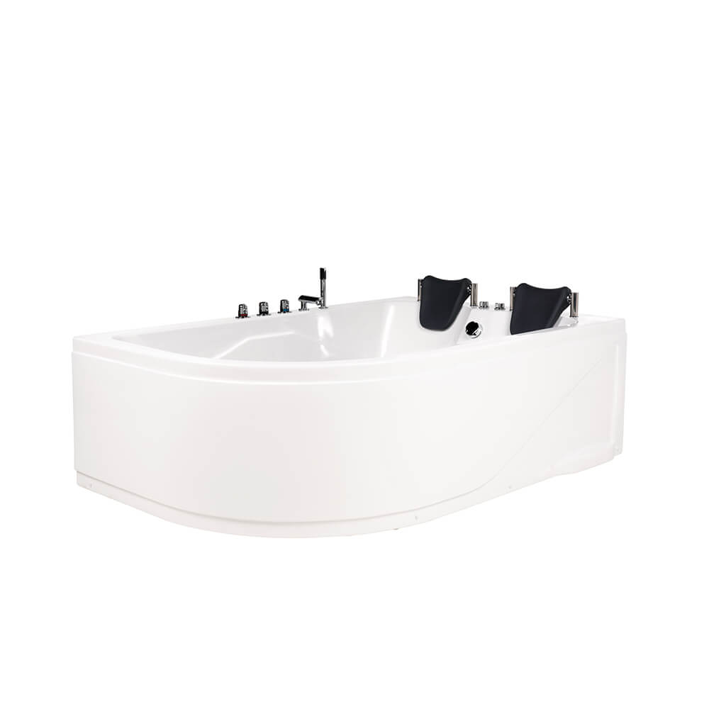 Home Deluxe Indoor Whirlpool für 2 Personen BLUE OCEAN XL - 180 x 120 cm Links