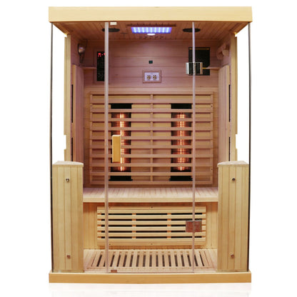 Dewello Infrarotkabine KINGSTON 130x105 bei TroniTechnik