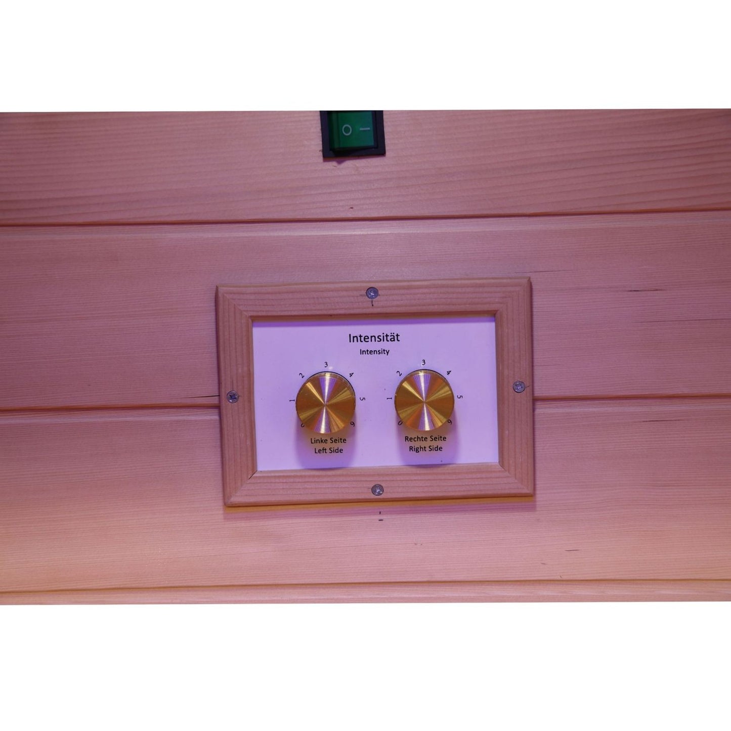 Dewello Infrarotkabine KINGSTON 130x105 bei TroniTechnik
