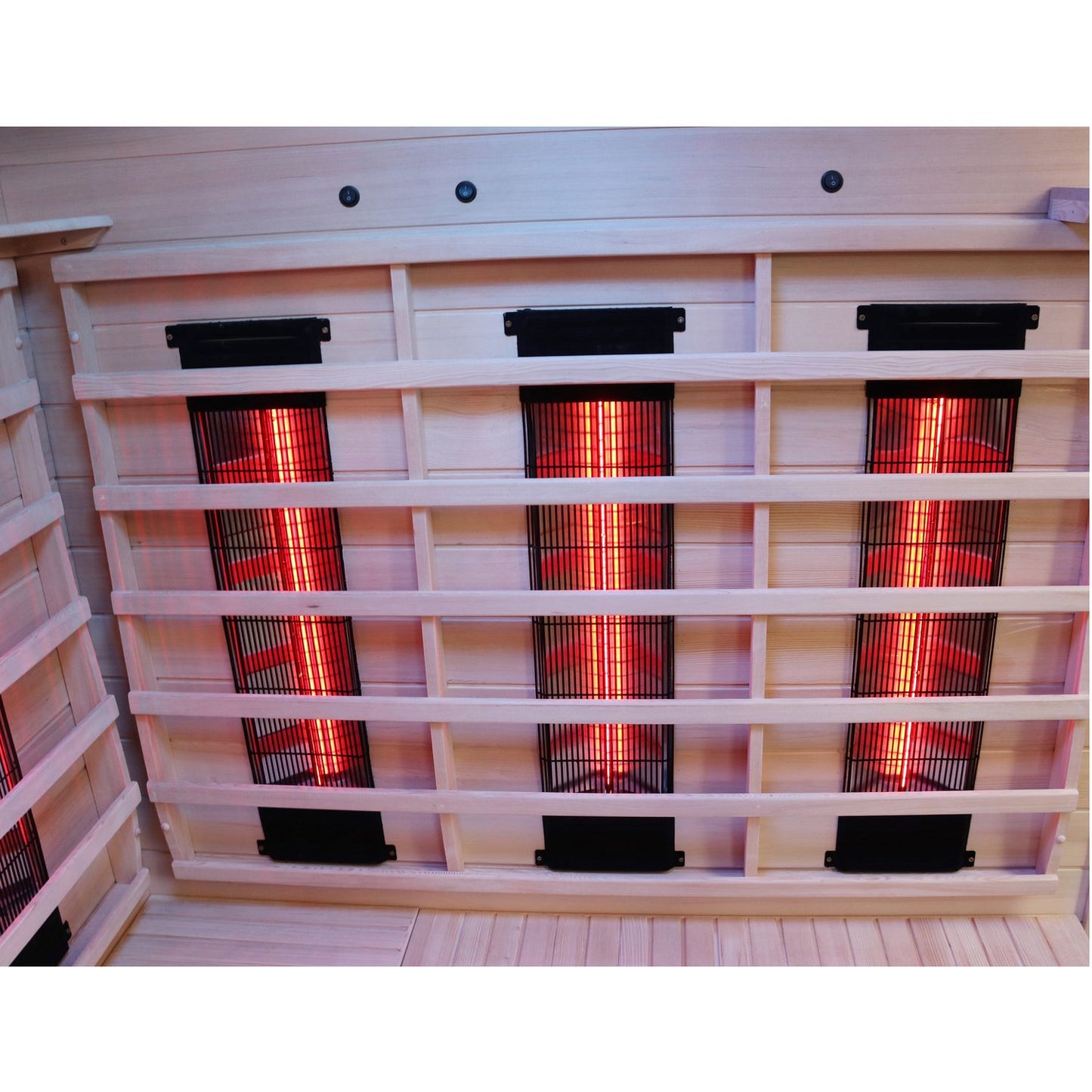 Dewello Infrarotkabine BRANDON 140x140 Dual-Therm bei TroniTechnik