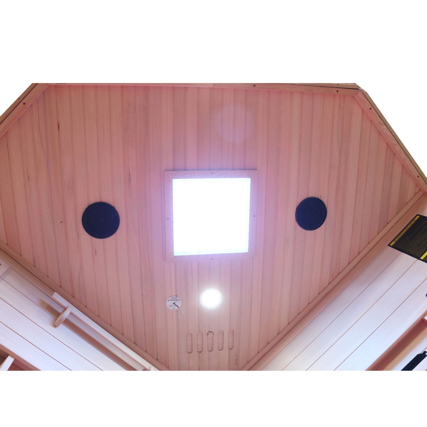 Dewello Infrarotkabine BRANDON 140x140 Dual-Therm bei TroniTechnik