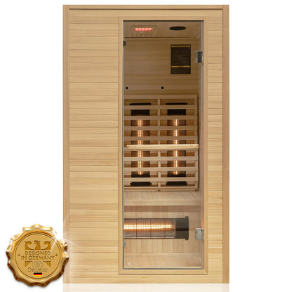 Dewello Infrarotkabine CALGARY 115cm x 105cm bei TroniTechnik