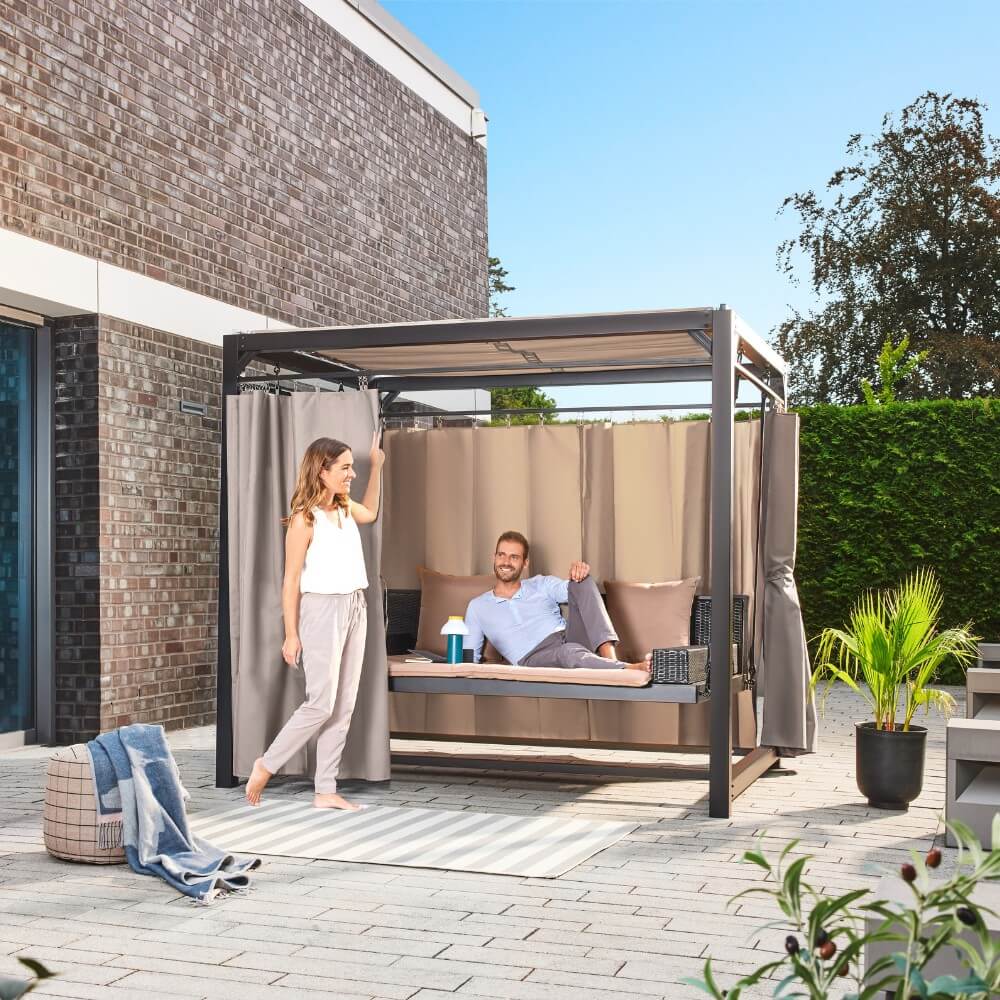 Home Deluxe Pavillon Gartenliege PROVENCE