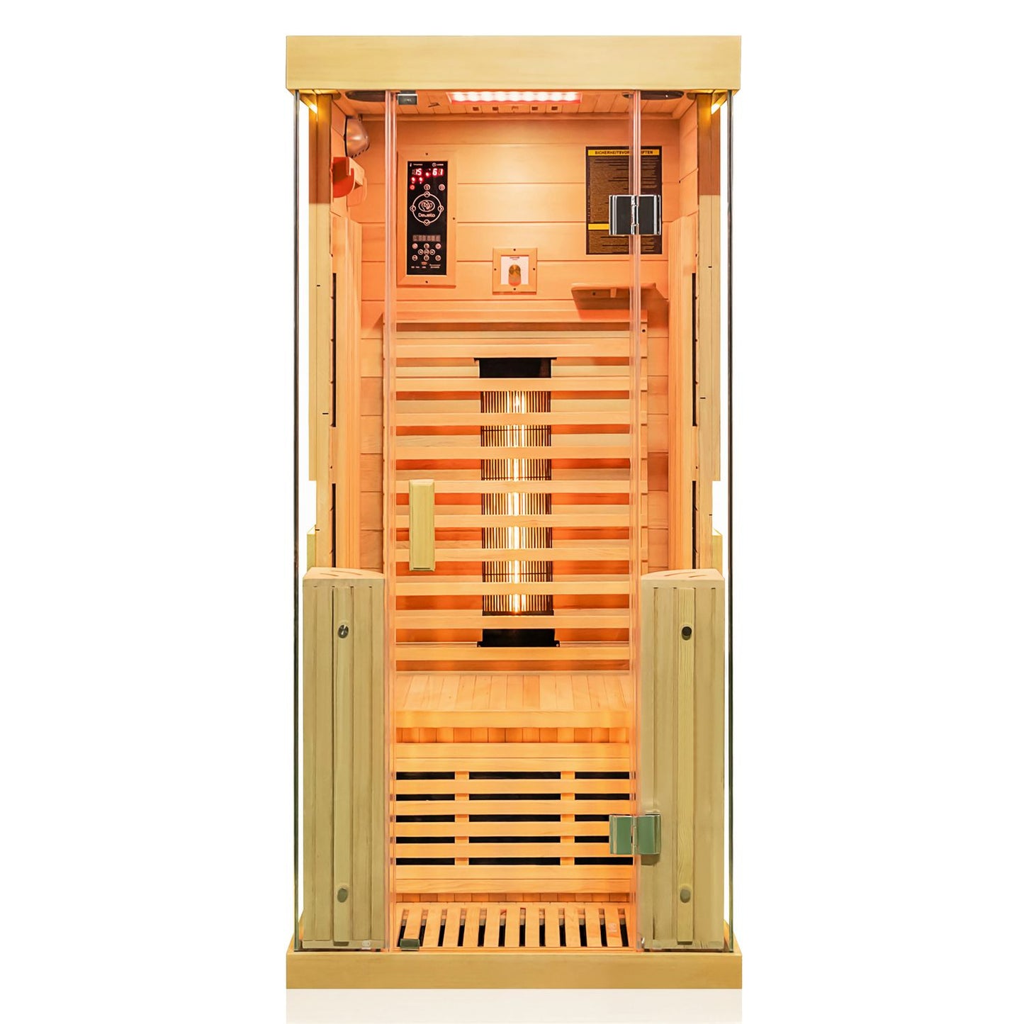 Dewello Infrarotkabine KINGSTON 90x90 bei TroniTechnik