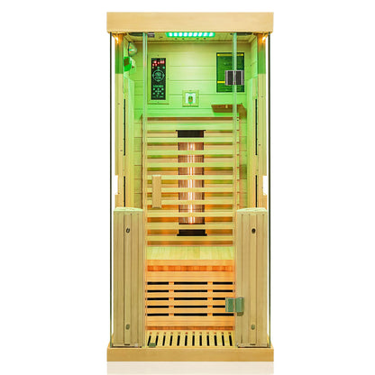 Dewello Infrarotkabine KINGSTON 90x90 bei TroniTechnik
