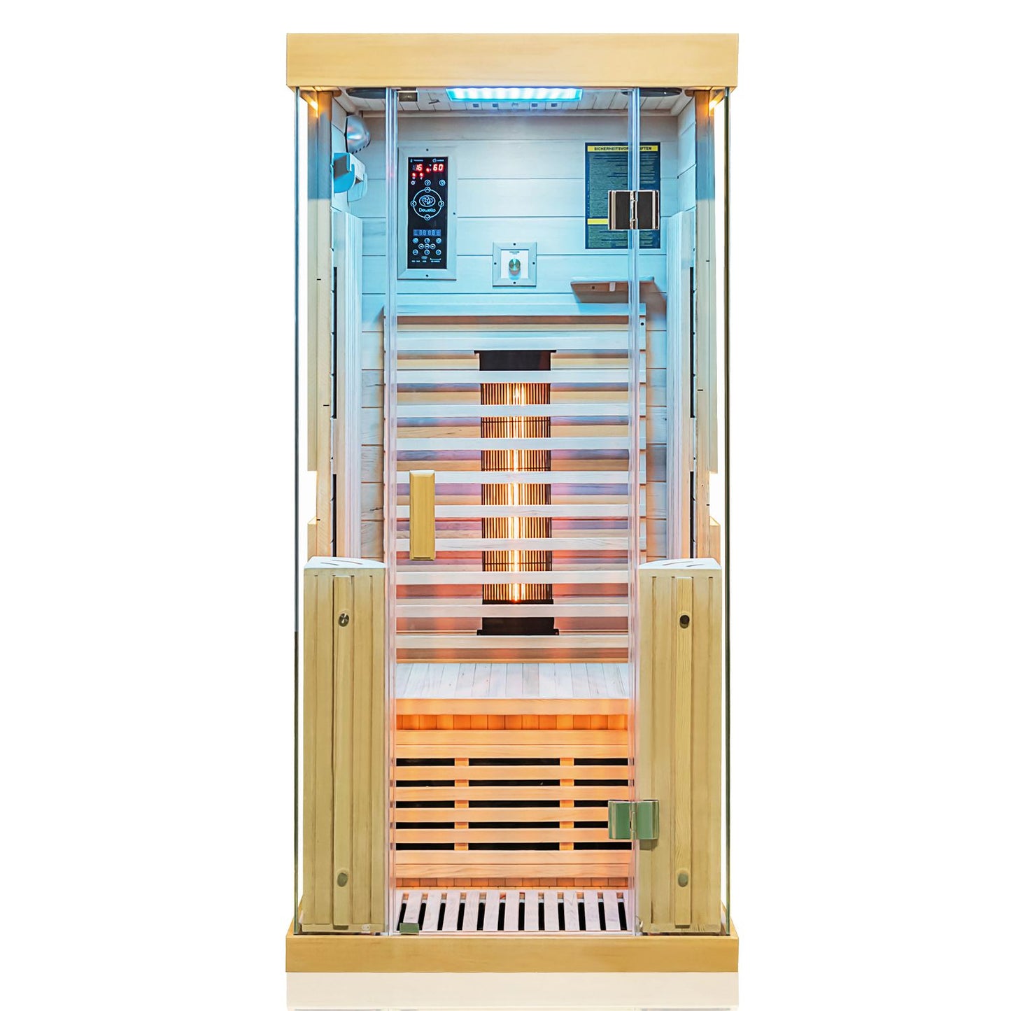 Dewello Infrarotkabine KINGSTON 90x90 bei TroniTechnik