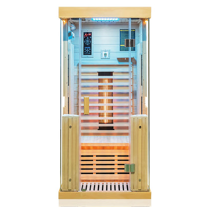 Dewello Infrarotkabine KINGSTON 90x90 bei TroniTechnik