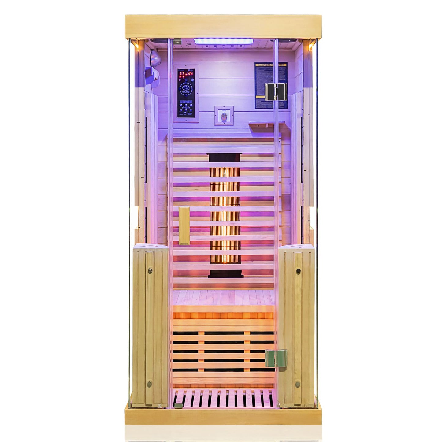 Dewello Infrarotkabine KINGSTON 90x90 bei TroniTechnik