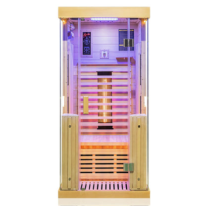 Dewello Infrarotkabine KINGSTON 90x90 bei TroniTechnik