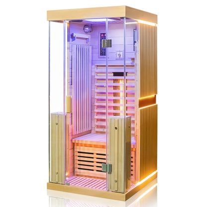Dewello Infrarotkabine KINGSTON 90x90 bei TroniTechnik