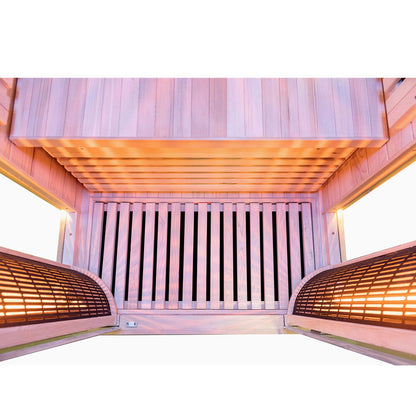 Dewello Infrarotkabine KINGSTON 90x90 bei TroniTechnik