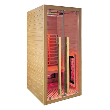 Home Deluxe Infrarotkabine SONORA S - 90 x 90 cm für 1 Person