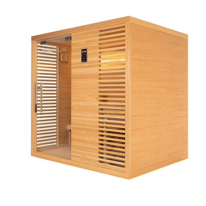 Home Deluxe Traditionelle Sauna NEOLA - 200 x 160 cm für 5 Personen