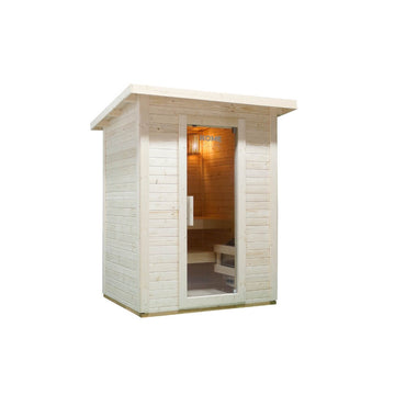 Home Deluxe Saunahaus Outdoor TALO M - 191 x 157 cm für 3 Personen