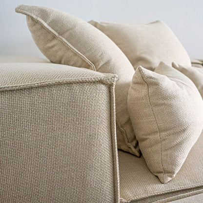 Home Deluxe Modulares Sofa VERONA M - 327 x 120 cm Beige
