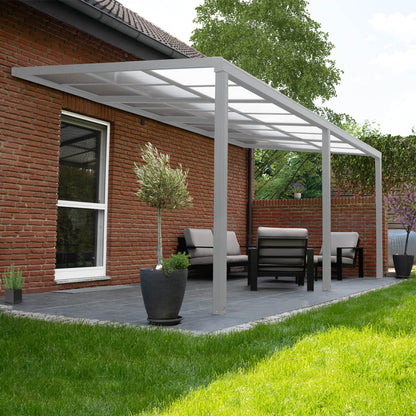 Home Deluxe Terrassenüberdachung SOLIS DELUXE - 579 x 295 x cm Weiß