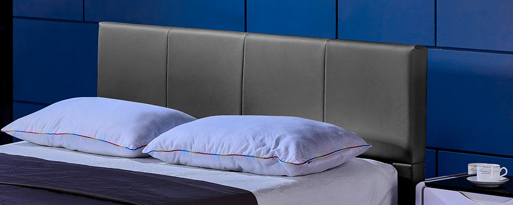 Home Deluxe LED Bett ASTEROID mit Matratze – 160 x 200 cm Dunkelgrau
