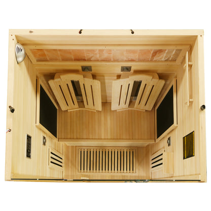 Dewello Infrarotkabine SALTCOATS 135cm x 105cm bei TroniTechnik