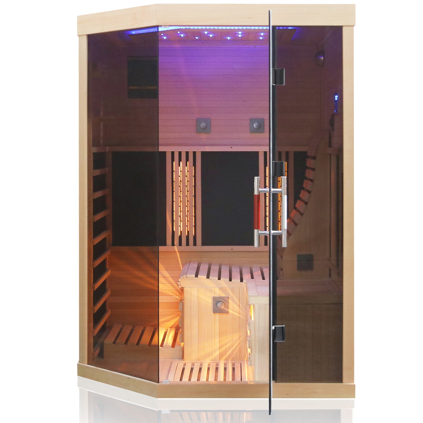 Dewello Infrarotkabine OTTAWA 140x120 bei TroniTechnik