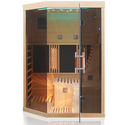 Dewello Infrarotkabine OTTAWA 140x120 bei TroniTechnik