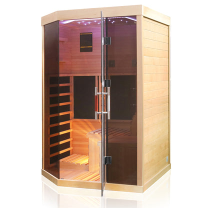 Dewello Infrarotkabine OTTAWA 140x120 bei TroniTechnik