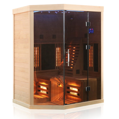 Dewello Infrarotkabine OTTAWA 140x120 bei TroniTechnik
