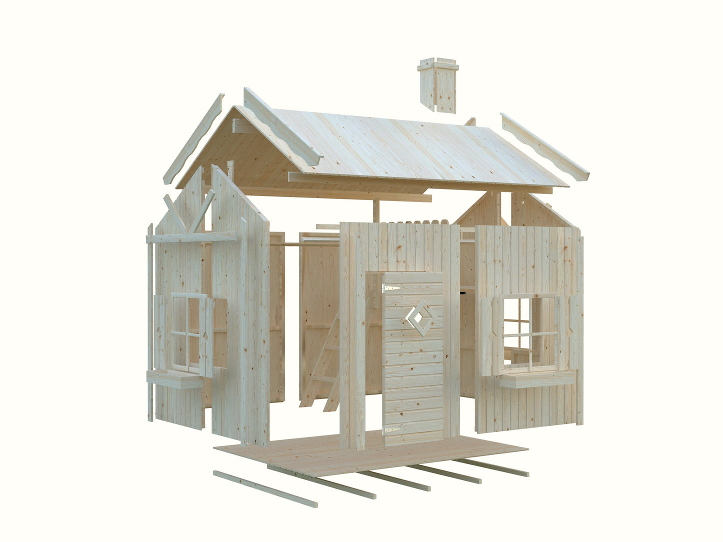 Palmako Grete 3,7 m2 - Naturbelassen