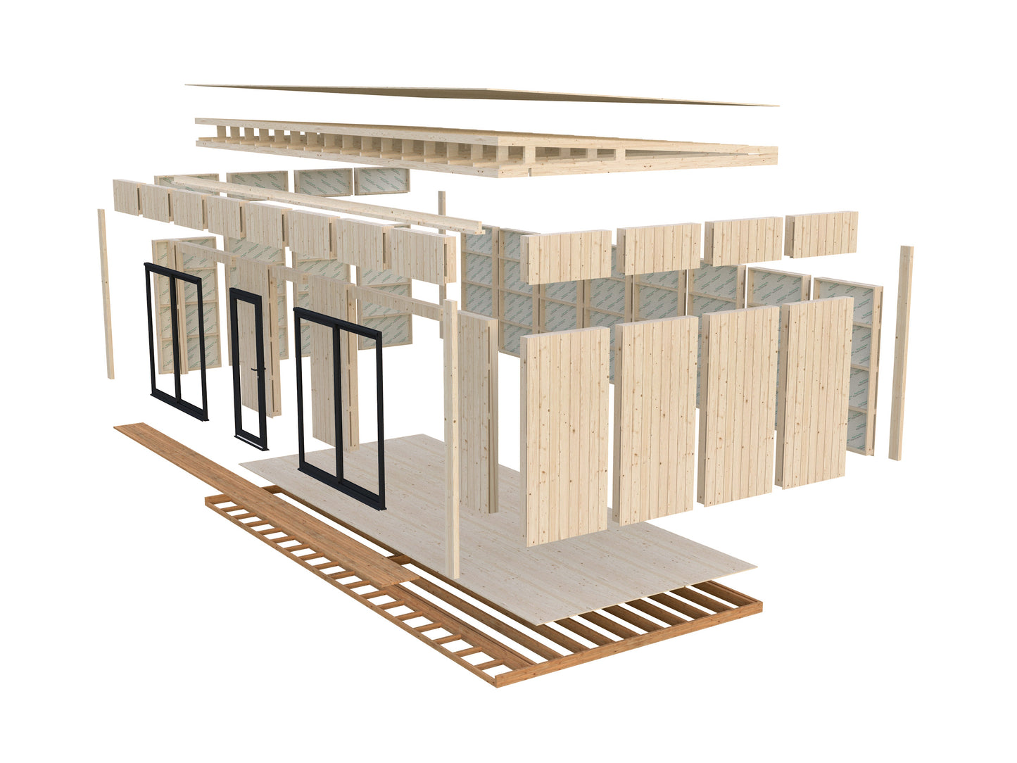Palmako Johanna 31,8 m2 - Naturbelassen