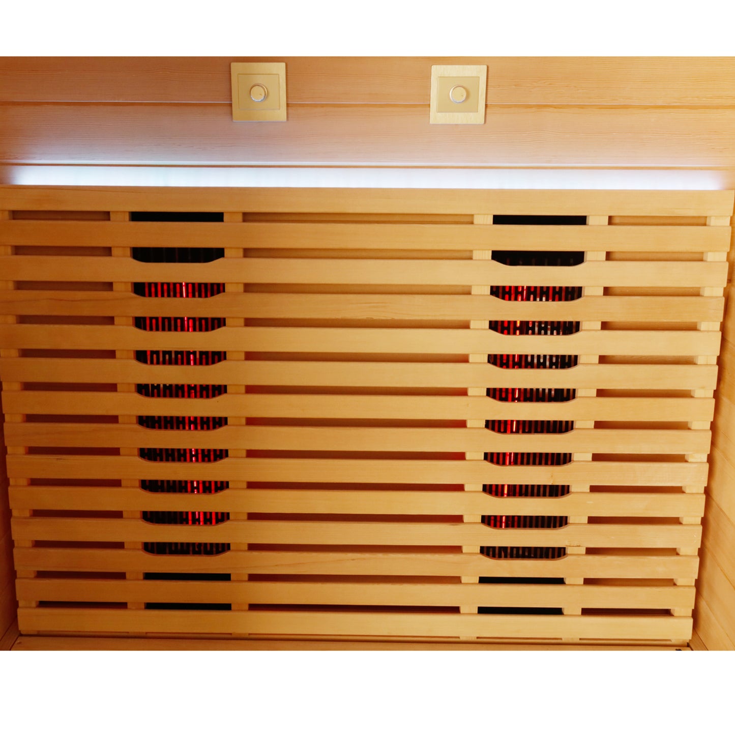 Dewello Infrarotkabine PALERMO 135x120 Vollspektrum bei TroniTechnik